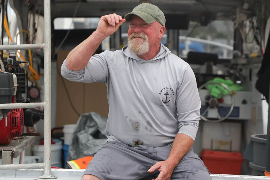 >Matthew Pressly who has been an urchin diver for 35 years, sits on his boat in San Diego” width=”900″ height=”601″ class=”alignnone size-full wp-image-1913″ />
<p>Matthew Pressly, 59, who has been an urchin diver for 35 years, sits on his boat in San Diego, CA., on Aug. 8, 2023.
Yannick Peterhans, USA TODAY</p>

<img loading=